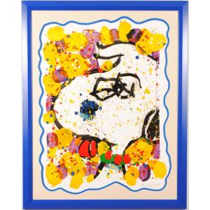 陶板画/リトグラフ/版画/絵画/限定品 美品】「朝陽微風」 千住 博 Hiroshi Senju リトグラフ 版画