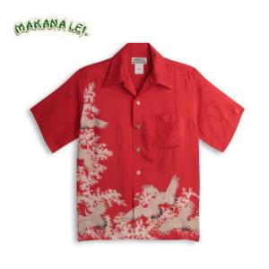 MAKANA LEI（マカナレイ） アロハシャツ 花火柄 メンズ レディース
