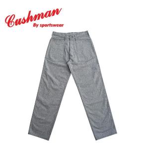 CUSHMAN（クッシュマン） ヘリンボーンベーカーパンツ メンズ