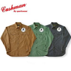 CUSHMAN（クッシュマン） リネンオープンカラーシャツ リネン100
