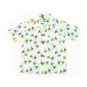 CUSHMAN クッシュマン　 半袖アロハシャツ　PINEAPPLE サイズL 楽天市場】【CUSHMAN】レーヨンハワイアンシャツ（ PINEAPPLE