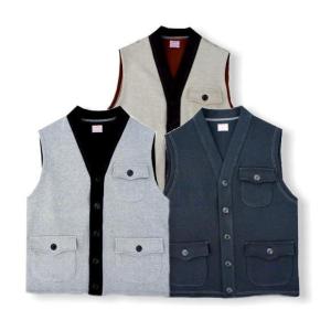 CUSHMAN（クッシュマン） リバーシブルC-3 ベスト CUSHMAN Sheep × Cow