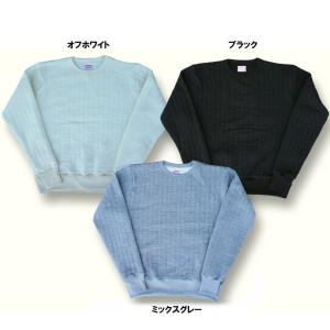 CUSHMAN（クッシュマン） 両Vセットインスリーブスウェット コットン