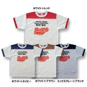 クッシュマン パネルプリントTシャツ (BUDDY'S　PIZZA)　CUSHMAN メンズ レディース コットン100％　26442