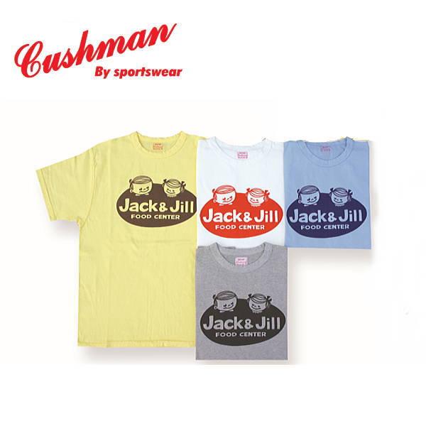 クッシュマン リサイクルコットンＴee  (JACK&amp;JILL) CUSHMAN メンズ レディース...