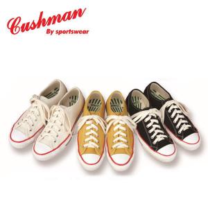 CUSHMAN◇WWII LOWCUT SNEAKER/ローカットスニーカー/US8/BLK