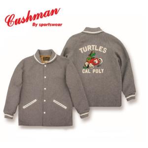 クッシュマン MELTON CAR CLUB JACKET CUSHMAN メンズ レディース ウール100％ メルトンジャケット コート 21384｜agogo55