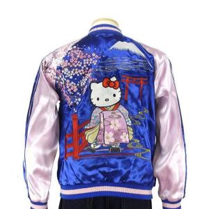 ガッチャマン刺繍スカジャン タツノコプロ×Switch Planning 花旅楽団