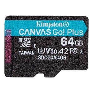 キングストン microSD 64GB 170MB/s UHS-I U3 V30 A2 Nintendo Switch動作確認済 Canvas Go!の商品画像