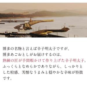 明太子 博多あごおとし小箱 ゆず明太子 切れ子...の詳細画像5