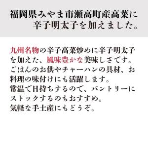 めんたい辛子高菜 あごおとし 博多 博多あごお...の詳細画像3