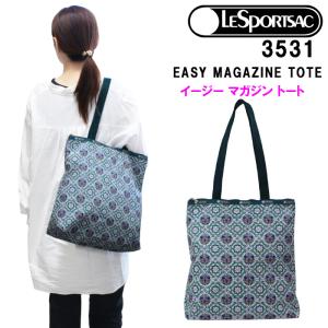 レスポートサック バッグ 3531 E610 BUTTERFLY MOSAIC イージー マガジントート トートバッグ LESPORTSAC ab-485100