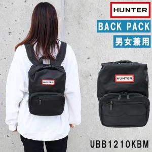 ハンター HUNTER バッグ ミニ リュック UBB1210KBM BLACK NYLON MINI TOPCLIP バックパック リュックサック 男女兼用 ab-513400｜アゴラショッピングYahoo!店