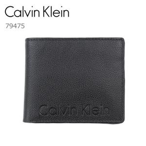 カルバンクライン CK 財布 79475 Calvin Klein レザー  メンズ 二つ折り財布 型押し ag-218200 ブランド