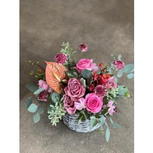 生花アレンジメント/L 父の日 誕生日 お祝い...の詳細画像4