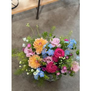 生花アレンジメント/L 父の日 誕生日 お祝い...の詳細画像5