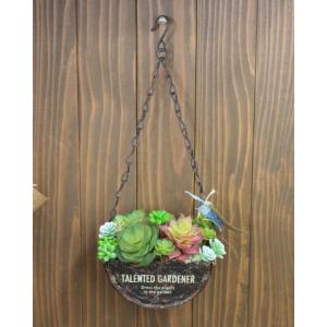 多肉植物 アートフラワー インテリアに「アート多肉アレンジ」