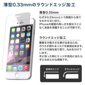 iPhone 保護フィルム ガラスフィルム ブ...の詳細画像3
