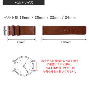 時計ベルト 20mm 18mm 22mm 24...の詳細画像5