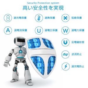 モバイルバッテリー 高速充電 QC3.0 US...の詳細画像4