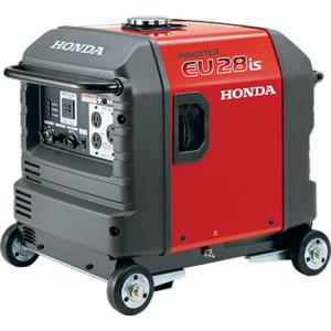 ホンダ（HONDA） 発電機 EU28is 正弦波インバーター搭載発電機 車輪 