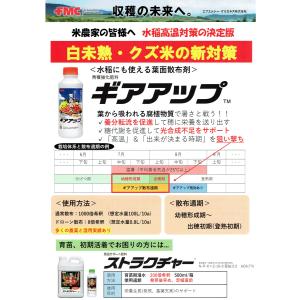 静岡県限定 秀穫強化肥料「ギアアップ」1Lの詳細画像4