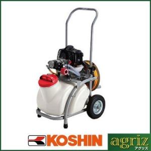 動力噴霧器 エンジン式 動力噴霧器 工進 2サイクルエンジンセット動噴 ES-25T(標準6ミリホー...