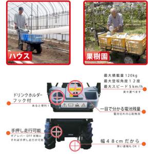 (個人宅配OK) 電動運搬車 (和コーポレーシ...の詳細画像2