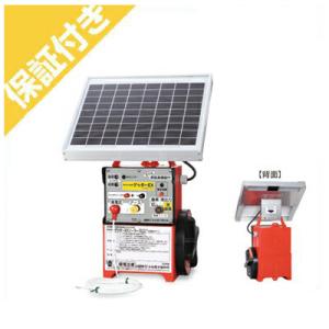 電気柵 セット 末松電子 （プレミア保証付） ゲッターEX ソーラー EXT12-3S 検電器セット...