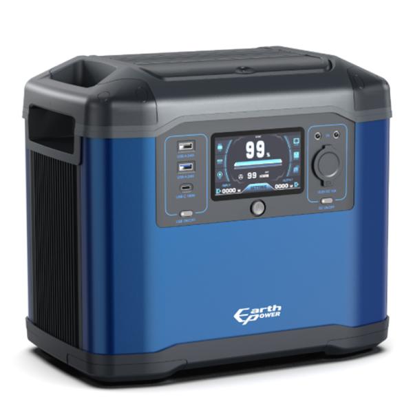 (EarthPower) EL960i ポータブル電源 (1500W) (蓄電池 防災 非常用電源 ...