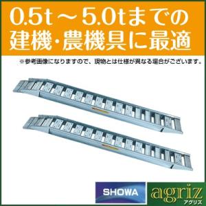 アルミブリッジ 0.5t アルミブリッジ 昭和 2本 ベロ式 SBAG-210-30-0.5