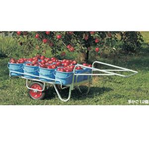 (個人宅配送OK) リヤカー ハラックス 輪太郎 BS-1108 アルミ製 大型 農業 エアータイヤ...