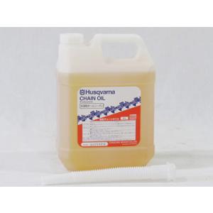 ハスクバーナ 水溶性 チェンオイル 4L (HC63477N) (チェーンソーオイル)