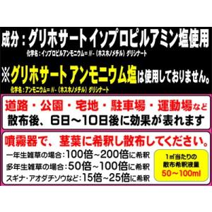 除草剤 強力 除草剤 5L シンセイ 草枯れ太...の詳細画像1