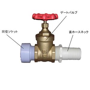 ダイライト ローリータンク用 液出口セット 40A 100〜2000L用 （個人宅配送不可（法人名で...