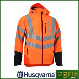 【ハスクバーナ】 レインジャケット　ハイビス テクニカル 【ハイビスT】 【サイズ：XS】