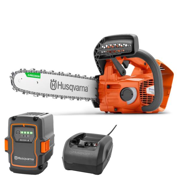 ハスクバーナ T535iXP 充電式チェンソー チェーンソー (10インチ(25cm)スプロケットノ...