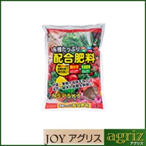 JOYアグリス 有機たっぷり配合肥料 3kg 6セット (1ケース) 有機質肥料を80%以上配合した...