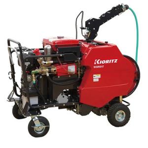 ラジコン動噴　自走式　共立 ヤマビコ 共立 自走式ディーゼルラジコン動噴 WDR617V-10A 動噴/セット