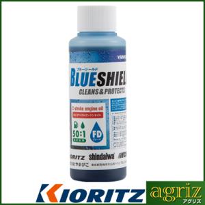 共立 新ダイワ 2サイクルエンジンオイル (50:1) 0.1L 5本入り (FDグレード) (BLUE SHIELD) (ブルーシールド) (混合燃料用オイル)｜agriz
