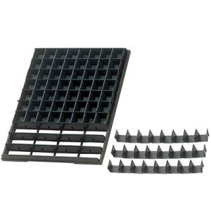 みのる産業 カセット式育苗箱 (シードルポット) POT-80A 80ポット キャベツやレタスなど葉...