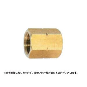 永田 異径ソケット金具 G1/4メス×G3/8メス(継手・配管部品・ジョイント真鍮製)