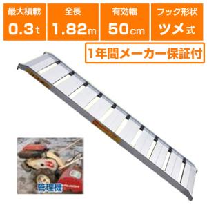 昭和ブリッジ <ワイド>アルミブリッジ PRO-180-50-0.2 (長さ180cm×幅