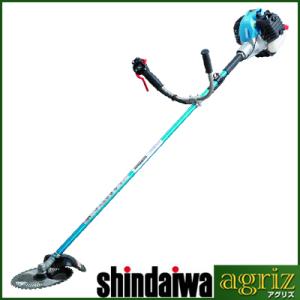 新ダイワ 草刈り機 shindaiwa エンジン式山林用刈払機 両手