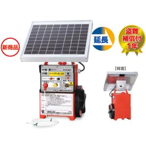 電気柵 セット 末松電子 ゲッターEX ソーラー EXT12-3S 取付支柱セット 電柵