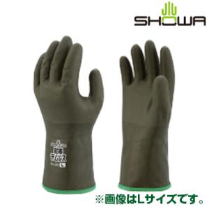 ショーワグローブ 手袋 防寒テムレス LL No.282 -LL オリーブグリーン 透湿防水 裏起毛...