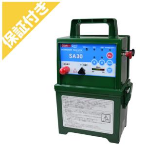 タイガー ボーダーショック 電気柵本器のみ SA30DC 12V電池タイプ