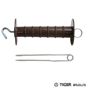 タイガー 電気柵 資材 TBS-GS1S ゲートセット1 x3セット