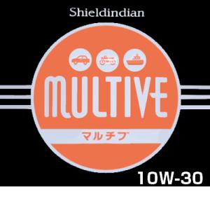 ヤナセ製油 マルチブ 4L 6本入 (粘度：SAE 10W-30)(API：CF-4/SL相当)(デ...