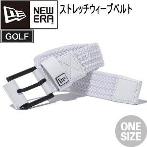 ニューエラ ゴルフ NEW ERA ストレッチ ベルト フリーサイズ ホワイト GOLFの商品画像